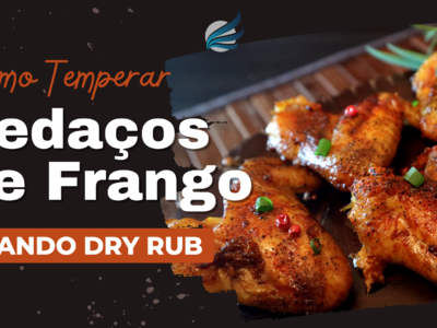 Como temperar pedaços de frango usando Dry Rub