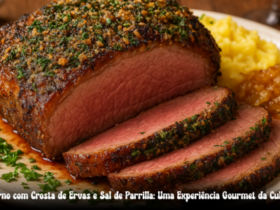 🥩 Picanha ao Forno com Crosta de Ervas e Sal de Parrilla: Receita Gourmet da Culinária Brasileira