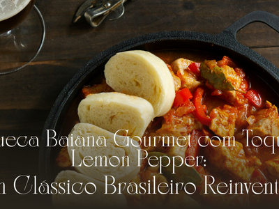 🥘 Moqueca Baiana Gourmet com Toque de Lemon Pepper: Um Clássico Brasileiro Reinventado.