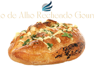 Pão de Alho Recheado Gourmet: O Toque Sofisticado do Churrasco Perfeito.