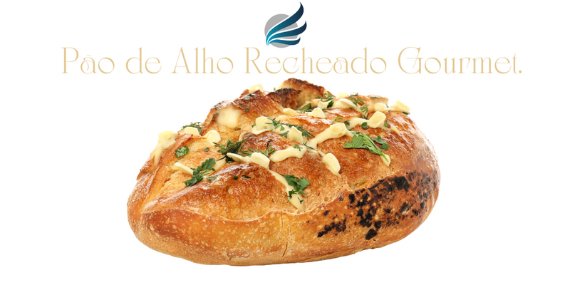 Pão de Alho Recheado Gourmet: O Toque Sofisticado do Churrasco Perfeito.