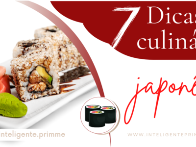  7 receitas criativas da culinária japonesa para cada dia da semana. 