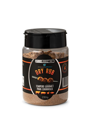 Inteligente Primme - Tempero Gourmet Dry Rub Para Churrasco 230G