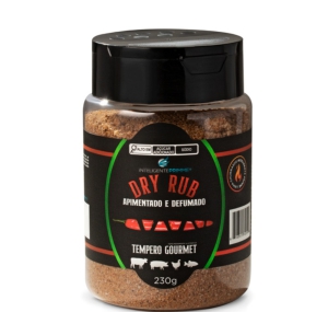 Inteligente Primme - Tempero Gourmet Dry Rub Apimentado e Defumado 230g