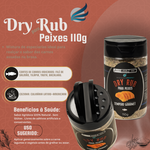 Inteligente Primme - Tempero Gourmet Dry Rub Para Peixes 110G