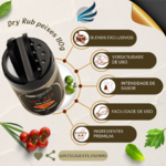 Inteligente Primme - Tempero Gourmet Dry Rub Para Peixes 110G