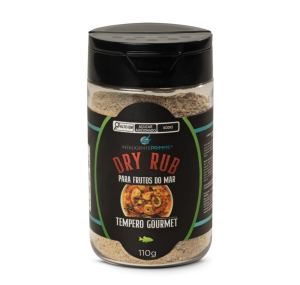 Inteligente Primme - Tempero Gourmet Dry Rub Para Frutos do Mar  110G