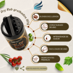 Inteligente Primme - Tempero Gourmet Dry Rub Para Grelhados 110G