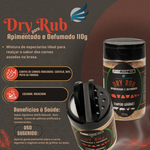 Inteligente Primme - Tempero Gourmet Dry Rub Apimentado e Defumado 110G