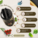 Inteligente Primme - Tempero Gourmet Dry Rub Para Suínos 110G