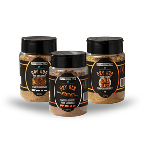 Conjunto de Dry Rubs Gourmet Master Chef  690G GFC 3