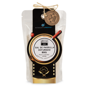 Inteligente Primme — Sal de parrilla Defumado BBQ 400g