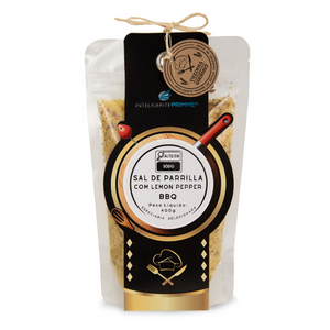 Inteligente Primme — Sal de parrilla Lemon Pepper BBQ 400g