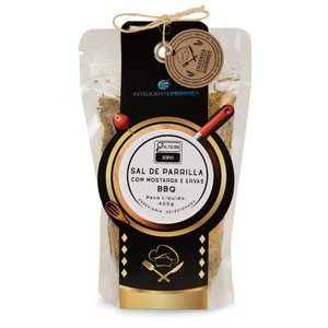 Inteligente Primme — Sal de Parrilla Mostarda e Ervas BBQ 400g